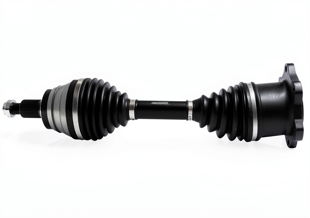 MOOG CV Axle installed on a vehicle front suspension
