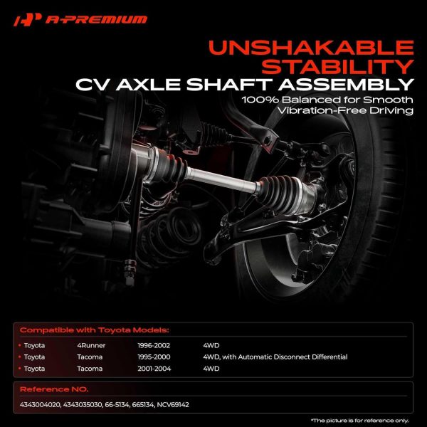 Toyota CV Axle Shaft A-Premium Front Left Right-1