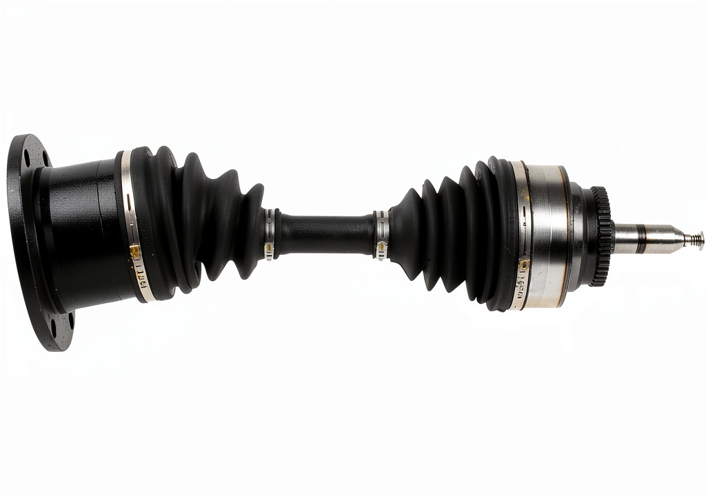 Cardone CV axle shaft installed on a Ford F‑150 under the vehicle
