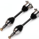 Front CV Axle Shaft Detroit Axle 6 Lug Replacement-0