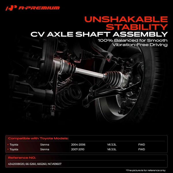 Toyota CV Axle Shaft Assembly A-Premium Compatible-1