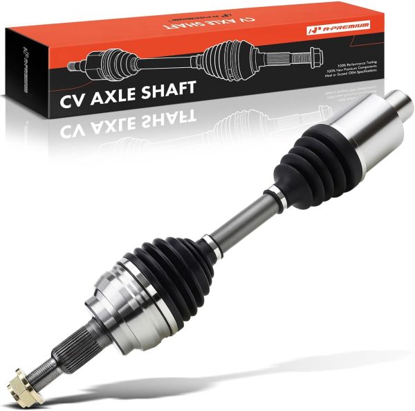 Front CV Axle A-Premium Steel Durable Shaft-0