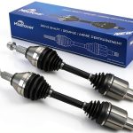 Maxfavor Front CV Axle for Ram 1500 Machined Steel-0