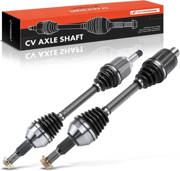 A-Premium Front CV Axle Assembly Steel Design-0