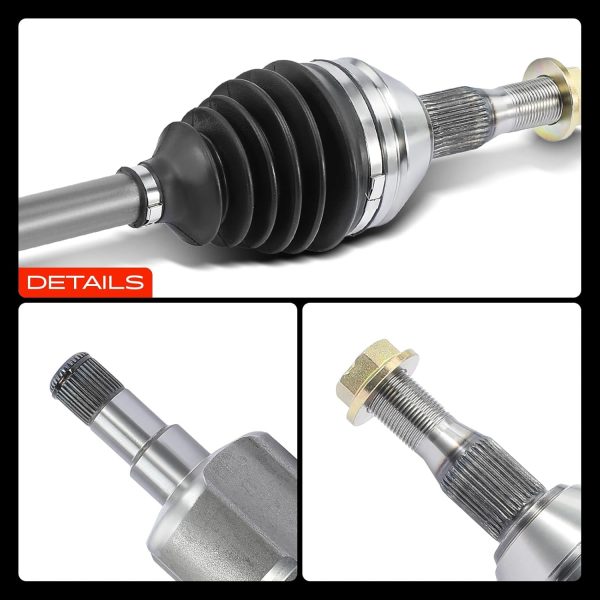 A-Premium Front Right CV Axle Shaft Assembly for Chevy Buick-8