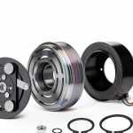 A/C Compressor Clutch A-Premium 12V TRSE07 Honda-0