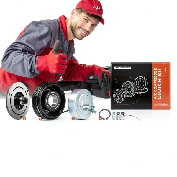 A-Premium AC Compressor Clutch Kit for Escape & Tribute 3.0L V6-1