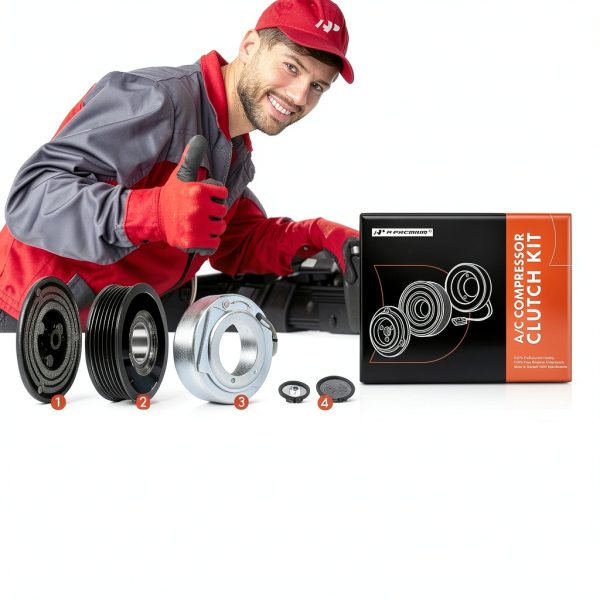 A-Premium AC Compressor Clutch Kit for Mitsubishi Lancer & Outlander-1