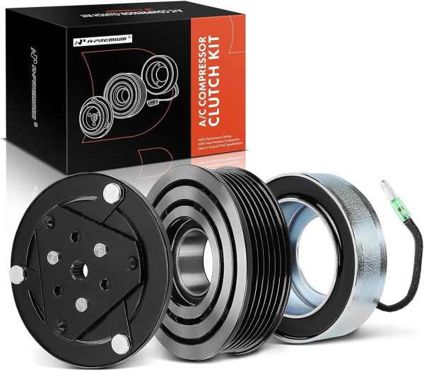 A-Premium AC Compressor Clutch Kit for Mitsubishi Lancer & Outlander-0