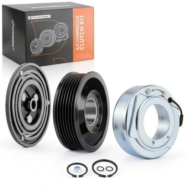 A-Premium AC Compressor Clutch Kit for Mitsubishi Lancer & Outlander-7