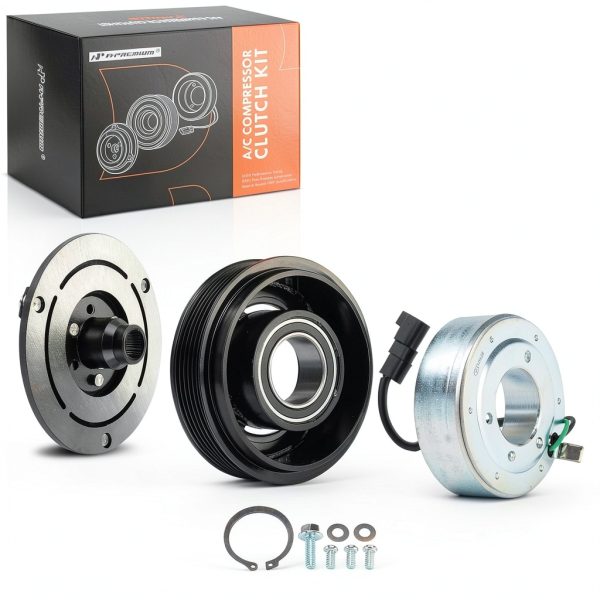 A-Premium AC Compressor Clutch Kit for Escape & Tribute 3.0L V6-7